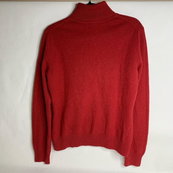 Apt. 9 red cashmere turtleneck - Picture 2 of 4